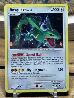 Rayquaza 14/146 Legends Awakened Holo Rare Pokemon Card 2008 NM-/LP+ - Image 1