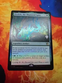 Ozolith, the Shattered Spire - March of the Machine (MOM) Promopack - Foil - NM - Image 1