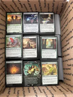 4000+ Magic the Gathering MTG Bulk Med Flat Rate USPS Box - Image 1