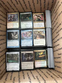 4000+ Magic the Gathering MTG Bulk Med Flat Rate USPS Box - Image 4