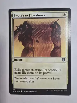 Swords to Plowshares Commander: Innistrad: Midnight Hunt Regular - Image 1
