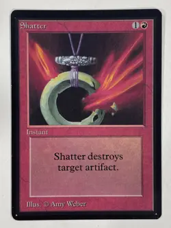Shatter Alpha LP Light Play MTG Magic The Gathering B - Image 1