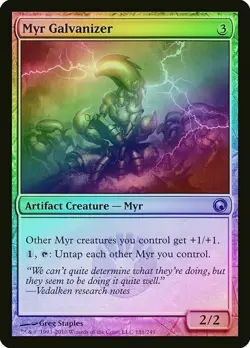 Myr Galvanizer FOIL NM/ Scars of Mirrodin - Image 1