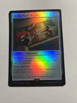 Brotherhood Regalia - Universes Beyond: Assassin's Creed Foil MTG + Bonus Rare!! - Image 1
