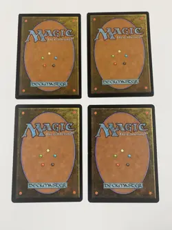 Magic the Gathering 4x Sneak Attack Urza's Saga 218/350 Signed By The Artist - Image 2
