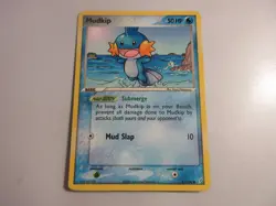 Mudkip Crystal Guardians Pokemon Card LP - Image 1