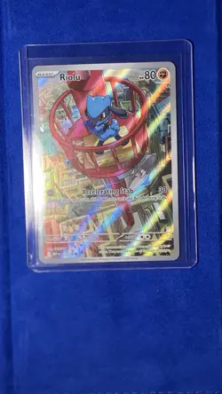 Pokemon TCG Riolu Illustration Rare Black Star Promo Mega Evolutions Etb Nm - Image 5