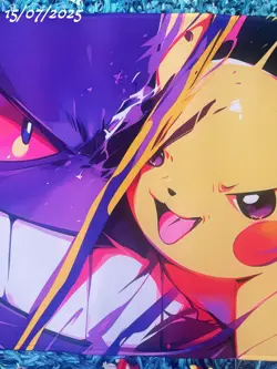 Board Game Pokemon Gengar Pikachu Playmat Games Mousepad Play Mat of TCG - Image 5