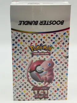 Pokemon TCG 151 MEW EN Booster Bundle Display SEALED (10 Bundles) - Image 1