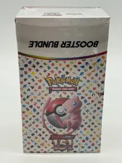 Pokemon TCG 151 MEW EN Booster Bundle Display Case SEALED - Image 1