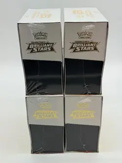 Lot of (4) Pokemon Center Brilliant Stars Elite Trainer Boxes SEALED - Image 3