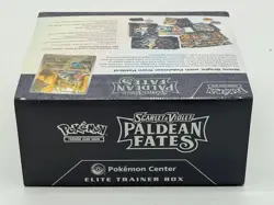 Pokemon Center Exclusive Paldean Fates Elite Trainer Box SEALED NEW - Image 5