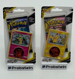 Lot of (2) Pokemon Sun & Moon Team Up Blister Packs SEALED - Image 1