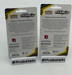 Lot of (2) Pokemon Sun & Moon Team Up Blister Packs SEALED - Image 2