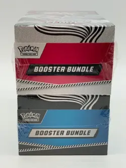 Lot of (2) Pokemon SV10.5 Black Bolt White Flare Sealed Booster Bundle Displays - Image 2