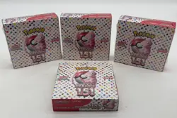 Lot of (4) Pokemon TCG 151 Japanese Booster Boxes SEALED - Image 1