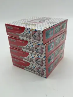 Lot of (4) Pokemon TCG 151 Japanese Booster Boxes SEALED - Image 3