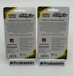 Pokemon TCG Sun & Moon Team Up Blister Packs SEALED Lot of (2) - Image 2