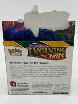 Pokemon TCG Evolving Skies (9) 4 Pack ARTSETS w/ Booster Display & Acrylic Case - Image 4