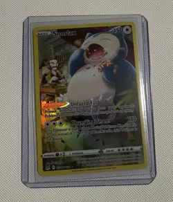 Pokemon TCG Snorlax TG10/TG30 Lost Origin Trainer Gallery NM/M Full Art Holo - Image 1