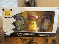 Pokemon TCG Celebrations Premium Figure Collection Box Pikachu Vmax Sealed 820650809408 - Image 1