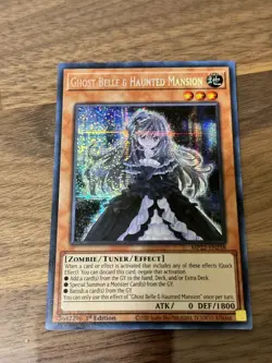 Yu-Gi-Oh! TCG Ghost Belle & Haunted Mansion 2022 Tin of the Pharaohs Gods... - Image 1