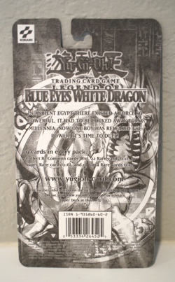 Yu-Gi-Oh Legend Of Blue Eyes White Dragon Blister Pack Original 2002 - Image 2