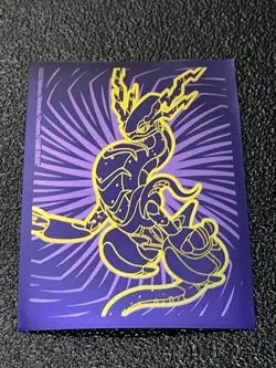 2023 Pokemon Scarlet & Violet Miraidon ETB Card Sleeve 1ct Replacement Used - Image 2