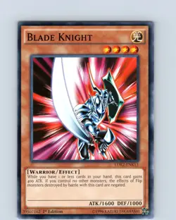 Yu-Gi-Oh TCG Blade Knight LDK2-ENK13 1st Edition Regular Common Card NM - Image 1