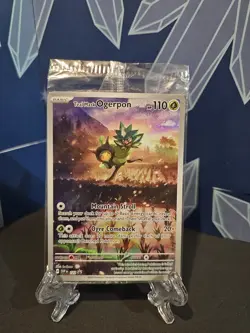 Teal Mask Ogerpon 123 Scarlet & Violet Promo Cards Holo Sealed - Image 1