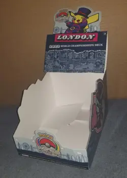 2022 Pokemon World Championship London DISPLAY ONLY- Deck Box EMPTY! NO CARDS! - Image 1
