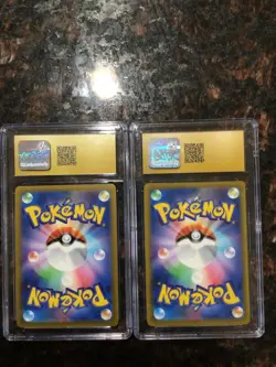 graded pokemon cards cgc pristine 10 2x cards - Image 2