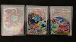 Bulbasaur Ivysaur Venusaur AR SAR Set 168/086 Mega Brave Pokemon Card Japanese - Image 1