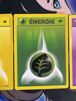 1st Edition Shadowless Energie Pokemon Card Lot Vintage WOTC Lp/NM French - Image 3