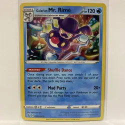 Galarian Mr. Rime SWSH079 SWSH: Sword & Shield Promo Cards Holo - Image 1