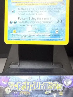 Pokemon Card Tentacruel 10/18 Southern Islands Set WOTC Played - Image 3