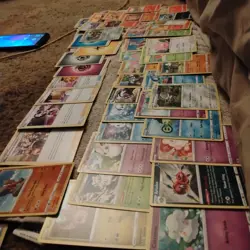 50x Pokemon Card Bundle TCG Rare Holo 100% Genuine Pokemon Cards Collection - Image 1