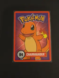 Charmander #04 1998 Official Nintendo Pokemon Promo Card Red Border Vintage HP - Image 1