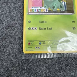 Bulbasaur 1/108 Build-a-Bear Workshop Promo Stamp Stamped Sealed Pokemon Card - Image 5