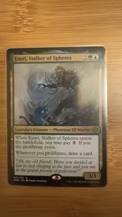 Ezuri, Stalker of Spheres Phyrexia: All Will Be One NM Regular Card - Image 1