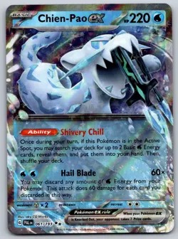 Chien-Pao ex 061/193 SV02: Paldea Evolved NM Pokemon Card TCG - Image 1