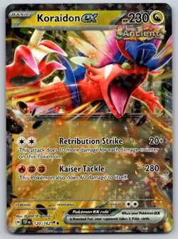 Koraidon ex 120/162 SV05: Temporal Forces NM Pokemon Card TCG - Image 1