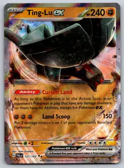 Ting-Lu ex 127/193 SV02: Paldea Evolved NM Pokemon Card TCG - Image 1
