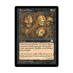 WOTC MtG Weatherlight Buried Alive (U) NM - Image 1