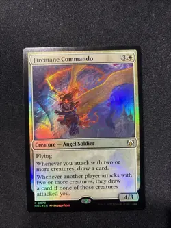 Mtg - Firemane Commando Commander: March of the Machine Foil - LP - Image 1