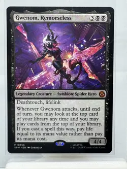 Gwenom, Remorseless - MTG: Marvel s Spider-Man #56 - Image 1