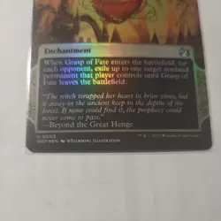 Grasp of Fate #3 (Foil) (NM) Wilds of Eldraine WOT Magic MTG - Image 3