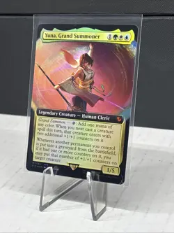 Yuna, Grand Summoner (Extended Art) Commander: Final Fantasy FOIL MTG FFX Mythic - Image 2