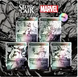 MTG Secret Lair Spider-Man Venom Unleashed (Inks) - Rainbow Foil | Sealed - Image 1