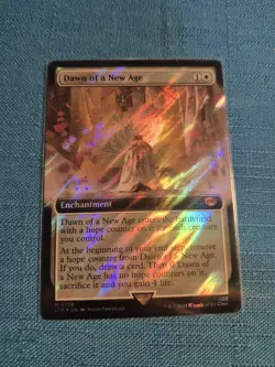MTG LOTR Dawn of a New Age EXTENDED ART 💥SURGE FOIL💥 #758 Lord Rings Magic - Image 1